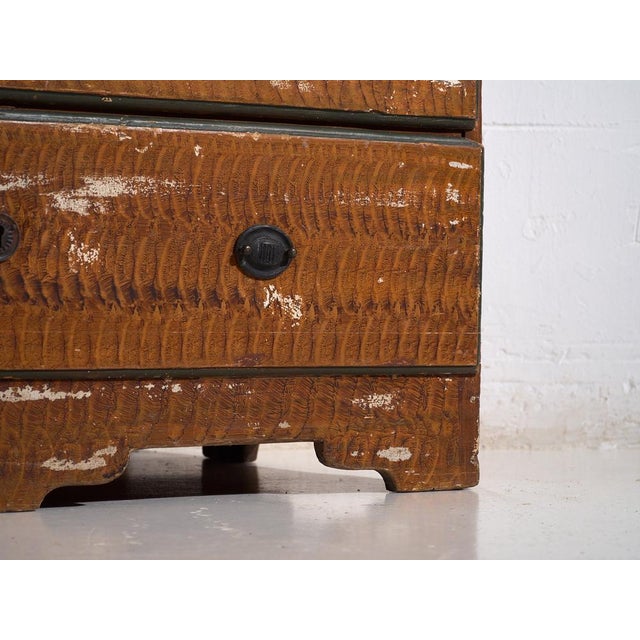 Antique Swedish Painted Secretaire with Drawers For Sale - Image 6 of 18