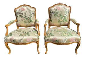Set of Louis XV Style Armchairs