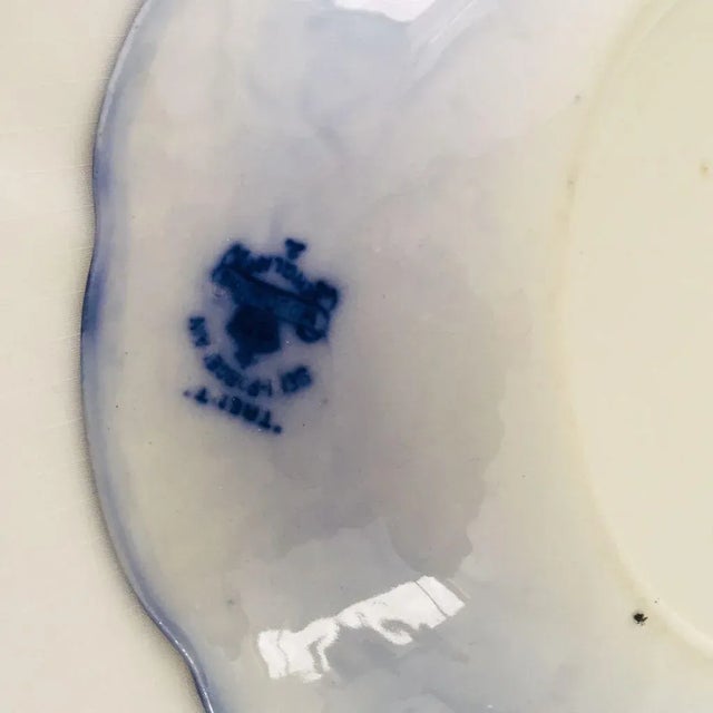 Wood & Son Antique English Wood & Son Porcelain Floral Serving Bowl For Sale - Image 4 of 6