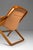 Scandinavian Modern Leather and Beech Wood Armchair / Lounge Chair by Göte Möbler, Sweden, C. 1970's For Sale - Image 13 of 18