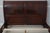 Traditional Thomasville Flame Mahogany Queen Size Sleigh Bed For Sale - Image 3 of 16