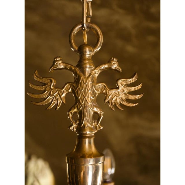 2000 - 2009 Mid-Century Dutch 2-Tier Chandeliers, Set of 2 For Sale - Image 5 of 9