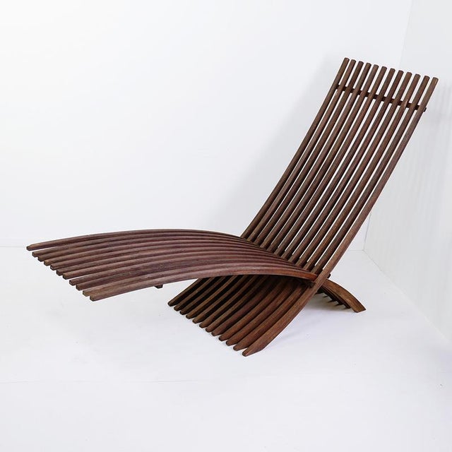 Nozib Teak Chair by Nils-Ole Zib for Bergafor For Sale - Image 6 of 14