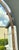 Vintage Arched Metal Mirror After Pace For Sale - Image 9 of 12