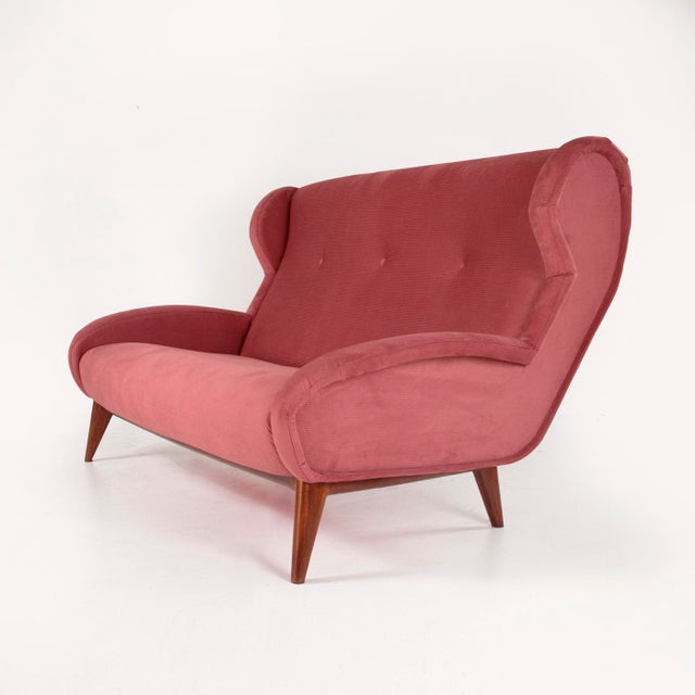 1960s Vintage Italian Three-Seater Sofa, 1960s For Sale - Image 5 of 15