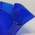 1970s Blue Vase Fazzoletto in Murano Glass by Dogi, Italy, 1970s For Sale - Image 5 of 9