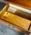 L. & J.G. Stickley, Inc. Stickley Solid Cherry Three-Drawer Nightstand or Bedside Chest With Brass Hardware For Sale - Image 4 of 10