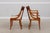 Wood Set of 6 Baker Cherry Regency Style Dining Chairs For Sale - Image 7 of 18