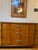 Mid-Century Modern MCM Vintage Walnut Lowboy Dresser With 9 Drawers and Bow Tie Pulls For Sale - Image 3 of 12