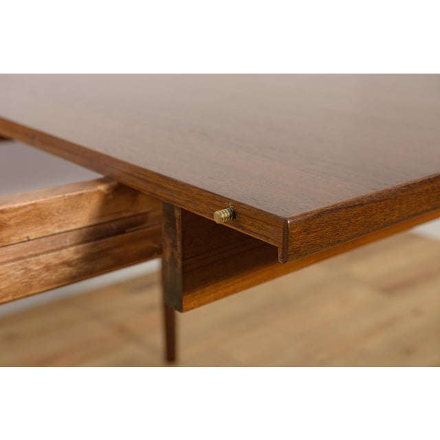 Mid-Century Modern Extendable Dining Table by Nils Jonsson for Troeds Bjärnum, Sweden, 1960s For Sale - Image 9 of 18