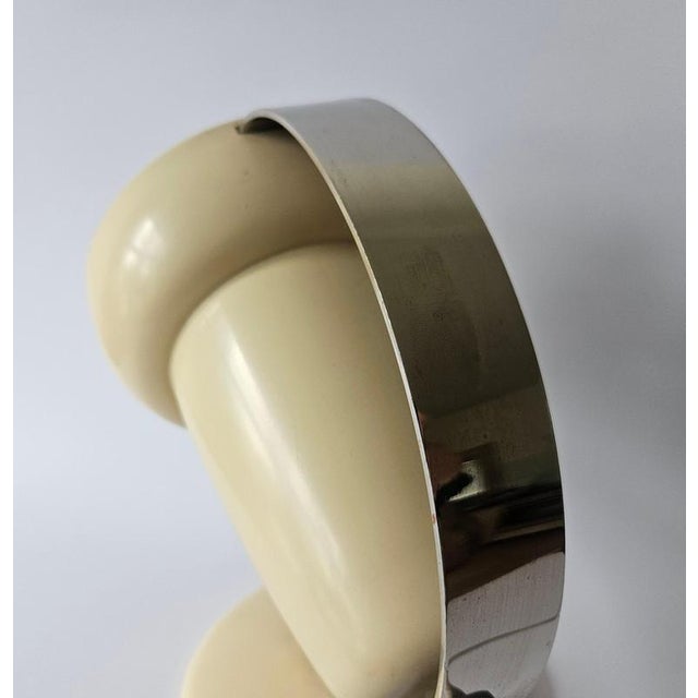 Gold Mid-Century Glass Table Lamp by Charlotte Perriand for Philips, Netherland, 1960s For Sale - Image 8 of 18