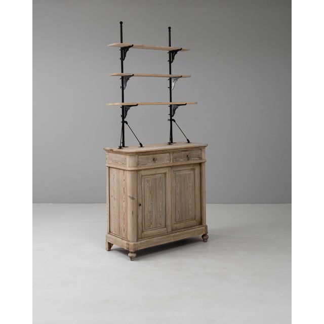 19th Century French Pine Display Cabinet For Sale - Image 16 of 18