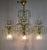 Vintage Turquoise Crystal Chandelier Lighting 1980s For Sale - Image 12 of 13