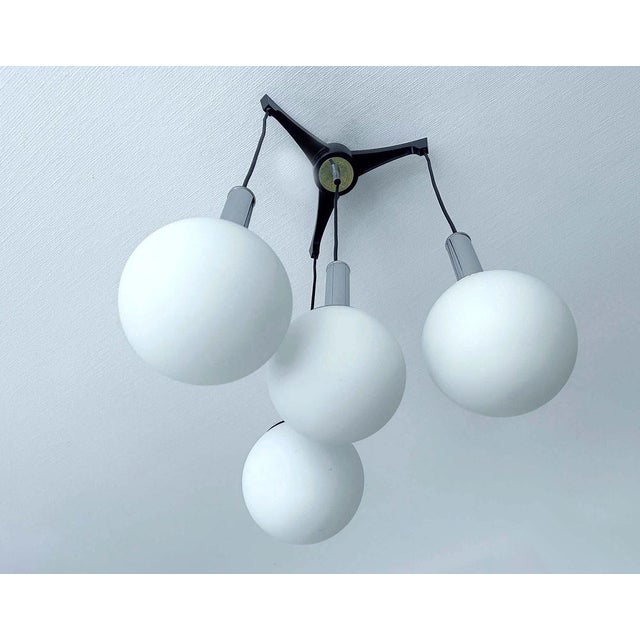 Vintage Space Age Pendant Light, 1970s For Sale - Image 14 of 18