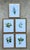 Vintage Botanical Floral Prints in Wood Frames - Set of 5 For Sale In West Palm - Image 6 of 13