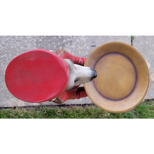 1990s 1990s Bombay Company Dudley the Bellhop Dog Butler Tray For Sale - Image 5 of 14