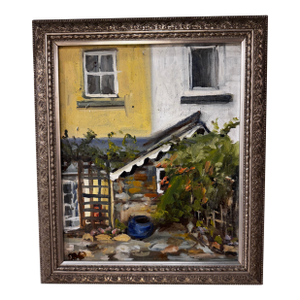 Oil on Board French Painting