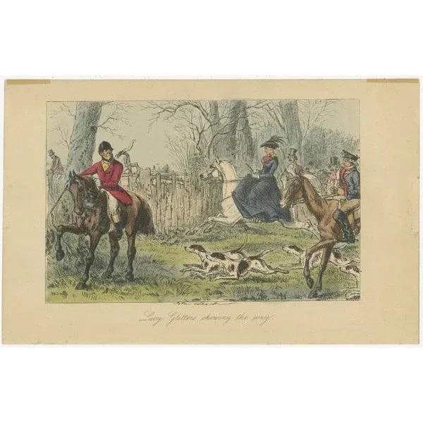 Surtees, Various Hunting Scenes, 1865, Prints, Set of 5 For Sale - Image 4 of 7