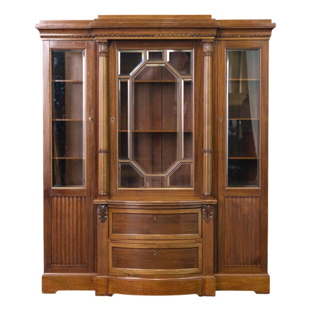 Early 20th Century Display Bookcase For Sale