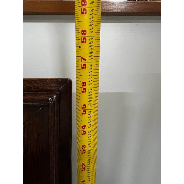 Antique French Carved Oak Marble-Top Server/Huntboard With Raised Back For Sale - Image 12 of 14