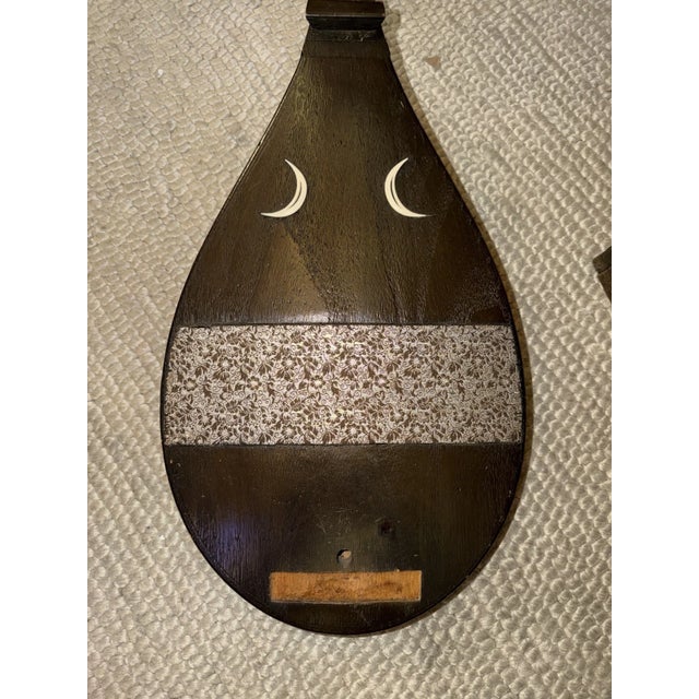 Antique Meiji Era Japanese Biwa Lute Instrument For Sale - Image 4 of 6