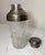 Vintage Handmade Saint Louis Cut Crystal Silver Plate Cocktail Drink Shaker Bar For Sale - Image 11 of 15