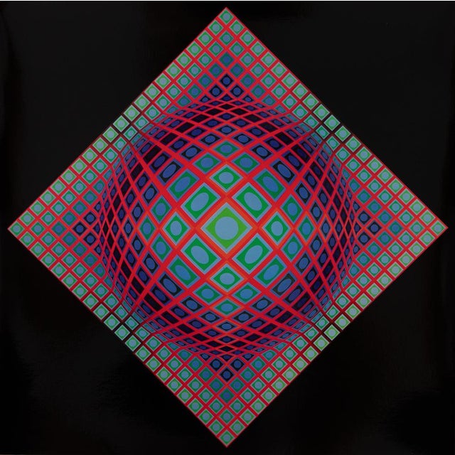 Victor Vasarely, VEGA 201, Etching For Sale - Image 6 of 6