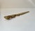 Art Nouveau Leaf Letter Opener in Brass, 1920s For Sale - Image 4 of 8