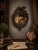 A classic portrait of George Washington, presented as a reproduction print on high quality professional photo paper and...