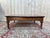 Rectangular coffee table in solid cherry and oak, dating from the 1980s, beautifully crafted in the classic French style....