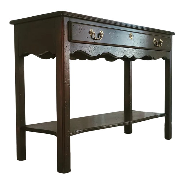Vintage Mahogany Console Table For Sale