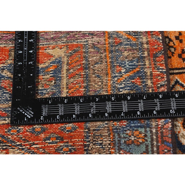 Textile Late 19th Century Antique Persian Malayer Rug - 03'02 X 05'00 For Sale - Image 7 of 10