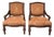 Bernhardt Rope-Carved Upholstered Armchairs – A Pair For Sale