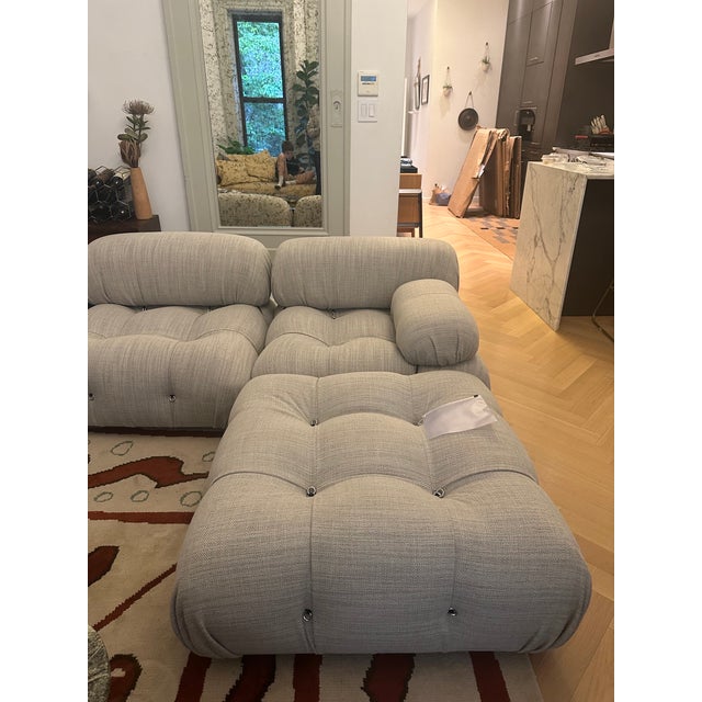 Mid-Century Modern Brand New - Authentic B&b Italia Camaleonda Sofa by Mario Bellini in Astro 207 Fabric For Sale - Image 3 of 11