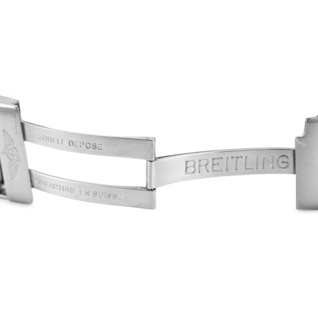 Metal Breitling Bentley Motors 49mm A25362 Chronograph Black Stainless Steel Watch For Sale - Image 7 of 11