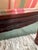 1990s Vintage Madras Plaid Silk Upholstered Accent Chair Made by Owners Select HighPoint North Carolina, Pink Plaid Silk Chair Custom Made For Sale - Image 5 of 18