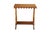 Victorian Antique Victorian Eastlake 2 Tier Walnut Hall Side Table Sawtooth Apron 25" For Sale - Image 3 of 18