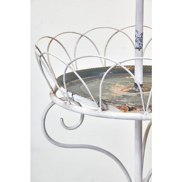 Mid-Century Modern Vintage Fioriera Lamp, 1950s For Sale - Image 3 of 8