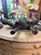 Wood and Leather Hippopotamus Sculpture For Sale - Image 4 of 9