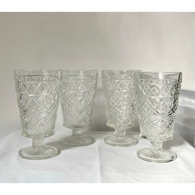 A fun set of vintage tall glasses in very good condition. Ships within 1-2 days using USPS. All items packed with care....