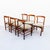 Mid-Century Modern Restored 1950s Greta Grossman Walnut Dining Chairs by Glenn of California For Sale - Image 3 of 15
