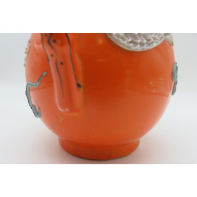 Antique Japanese Dragonware Moriage Dragon Creamer/Pitcher For Sale - Image 12 of 15