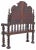 19th Century 1800's Antique Spanish, Baroque Revival, Carved, Walnut, Twist Legs, Hall Bench!! For Sale - Image 5 of 7