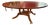 72-Inch Round Mahogany Dining Table For Sale