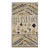 Rug & Kilim’s Moroccan Style Rug in White, Gold, Black - 3'x10' For Sale
