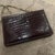 1970s Elegant Brown Embossed Leather Italian Shoulder Bag For Sale - Image 13 of 17