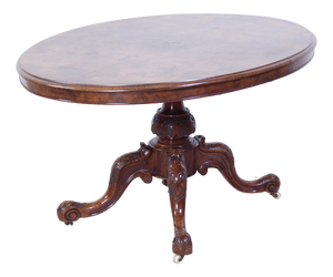 Victorian Style Oval Sailing Table