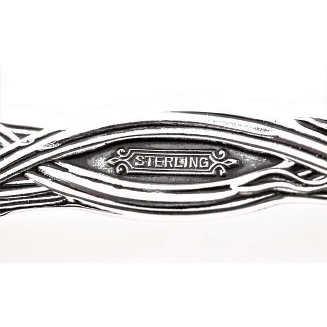 International Silver Frontenac Sterling Serving Fork For Sale - Image 4 of 5