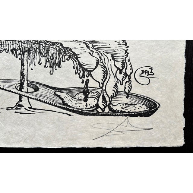 Paper Salvador Dali, L'Inquisition from Les Songes Drôlatiques de Pantagruel, Original Large Lithograph, 1973 For Sale - Image 7 of 8