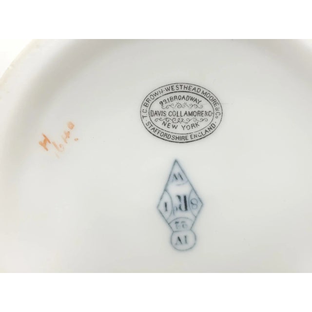 Antique Royal Cauldon Staffordshire England H1640 Round Covered Vegetable Bowl with Lid For Sale - Image 10 of 10